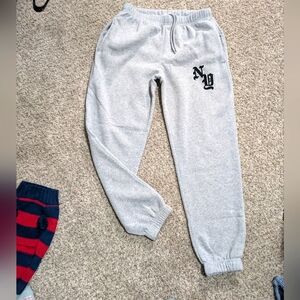 Gray Kids Jogger Pants